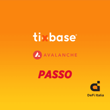 Tixbase e Passo: Una Partnership per Rivoluzionare il Settore del Ticketing sulla Blockchain Avalanche